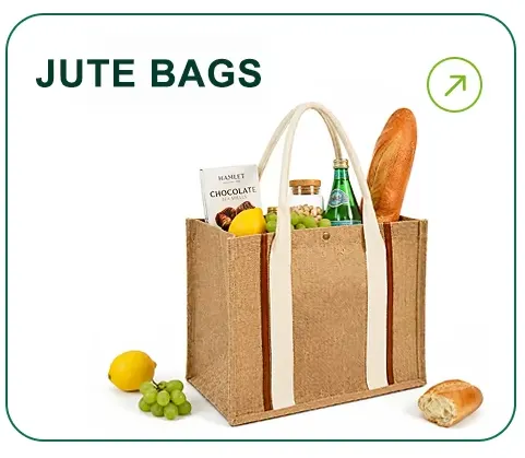 ECO Packaging – custom jute and linen packaging bags